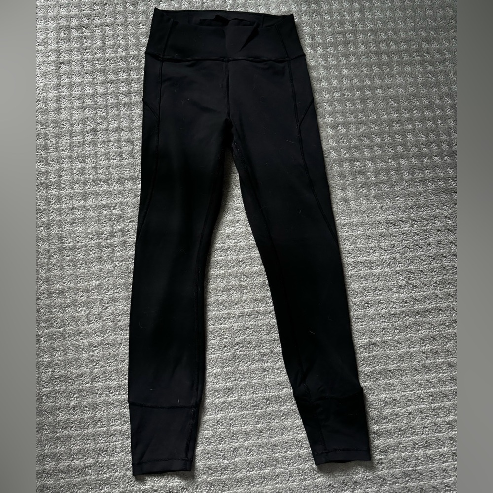 Lululemon in movement black leggings Size 6
